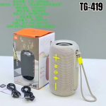 T&G TG-419 Ηχείο Bluetooth 10W με Ραδιόφωνο Γκρι