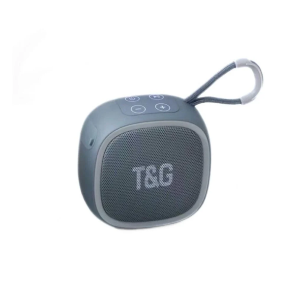 T&G TG-659 Ηχείο Bluetooth 5W με Ραδιόφωνο Γκρι