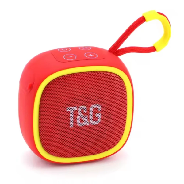 T&G TG-659 Ηχείο Bluetooth 5W με Ραδιόφωνο Κόκκινο