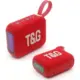 T&G TG445 Φορητό στερεοφωνικό Subwoofer Bass RGB Light Ασύρματο Ηχείο TWS BT - Κόκκινο