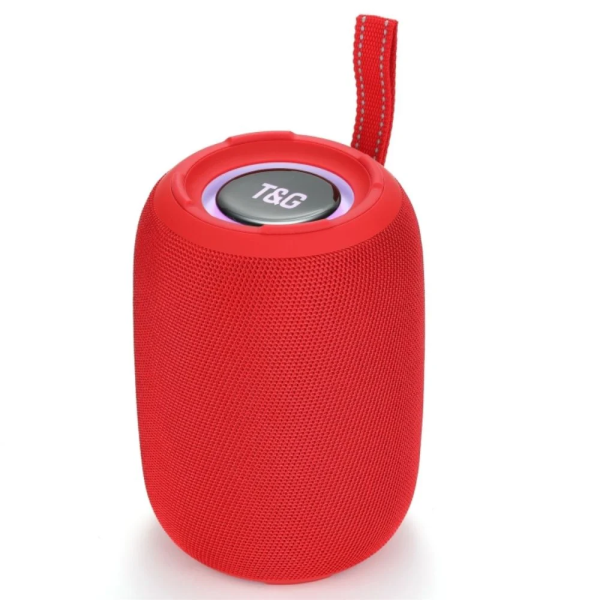 T&G TG678 15W Φορητό Subwoofer Ασύρματο Ηχείο Bluetooth Κόκκινο