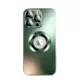 Θήκη Metal AG Glass για iPhone 16 Pro Max Πράσινο