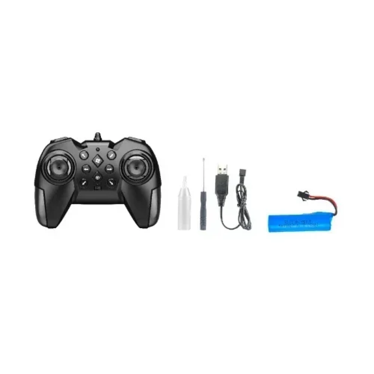 Λαμπάδα Τηλεκατευθυνόμενο RC Drift Car με LED Φωτισμό & Spray Τηλεχειριστήριο 2,4 GHz - Κόκκινο - Image 2