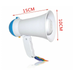 Τηλεβόας Τσέπης Megaphone με Σειρήνα & Ρυθμιζόμενη Ένταση Μπλε