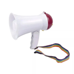 Τηλεβόας Τσέπης Megaphone με Σειρήνα & Ρυθμιζόμενη Ένταση Κόκκινο