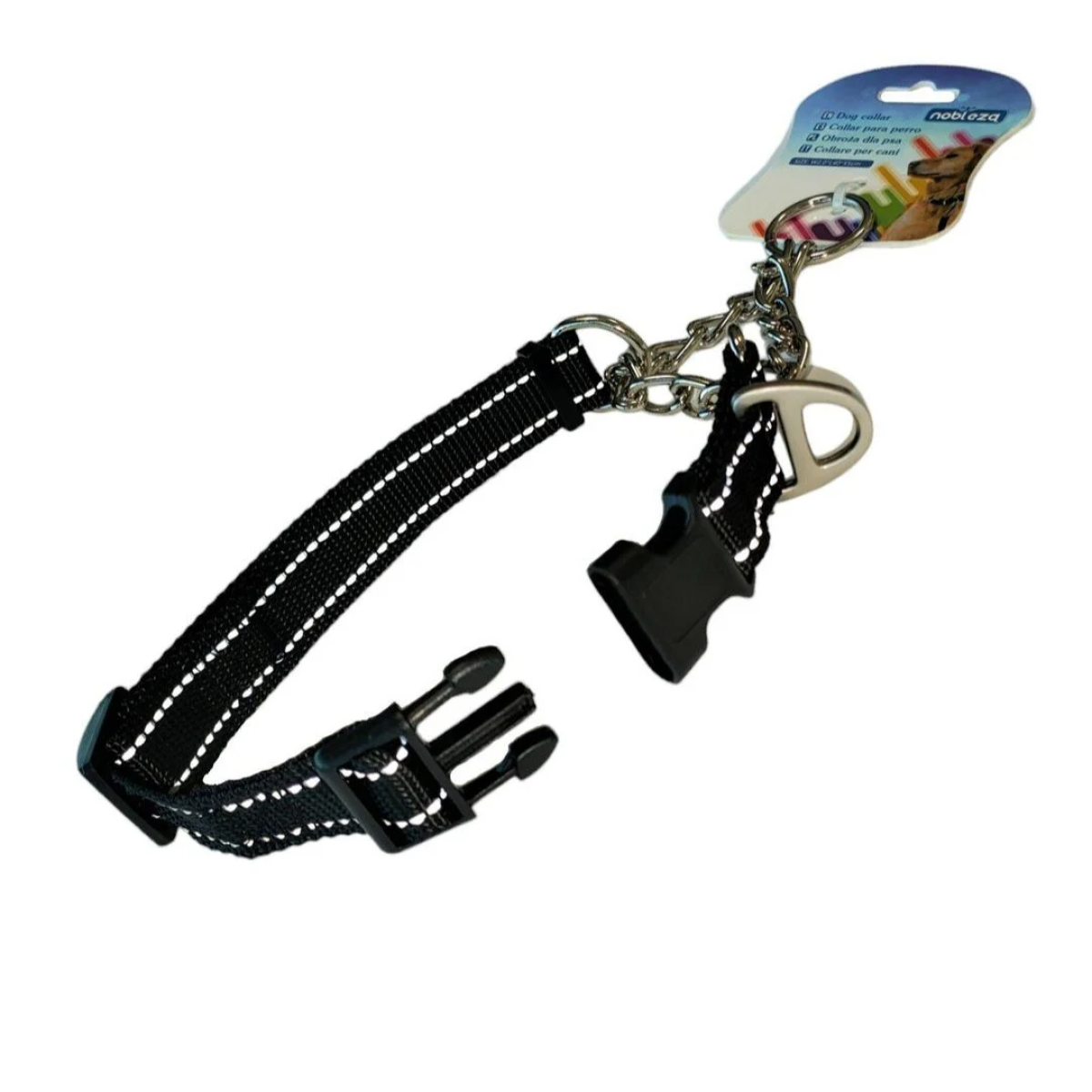 Κολάρο Εκπαίδευσης για Σκύλους W1.5*L30-45cm Small Μαύρο