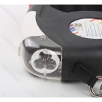 Αναδιπλούμενο Λουρί με LED φώς για Σκύλους W1.0*L300cm Κόκκινο