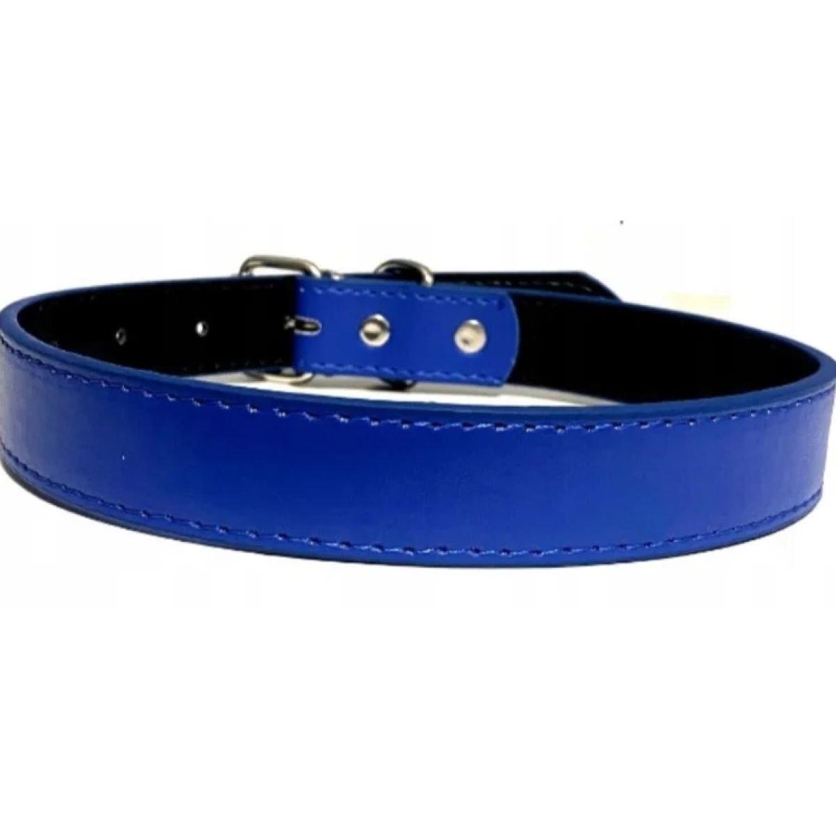 Δερμάτινο PU Περιλαίμιο για Σκύλους W1.5*L25-32cm Small Μπλέ