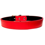 Δερμάτινο PU Περιλαίμιο για Σκύλους W1.5*L25-32cm Small Κόκκινο