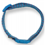Περιλαίμιο για Σκύλους με Polka Dot Σχέδιο W2.0*L30-50cm Large Μπλέ