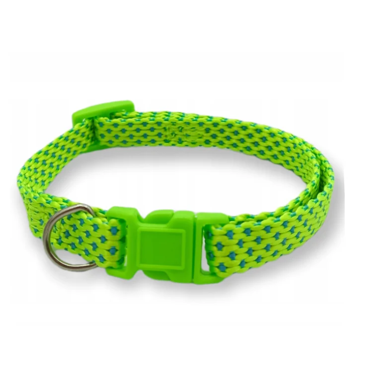 Περιλαίμιο για Σκύλους με Polka Dot Σχέδιο W1.0*L20-30cm Small Πράσινο