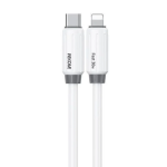 WK Wdc-29 USB-C to Lightning Cable 30W Λευκό 1m