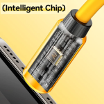 WK WDC-30 Καλώδιο 1.2μ 66W USB σε Lightning/ Type-C/ Micro Fast Charging Data Cable - Μαύρο