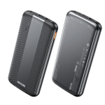 WK WP-86 Power Bank 10000mAh με 2 Θύρες USB-A και Θύρα USB-C Μαύρο