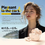 WS-15 In-ear Bluetooth TWS Ακουστικά με Θήκη Φόρτισης Μαύρο