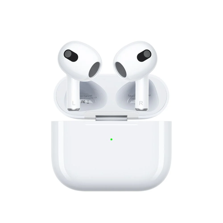 WS-22 Earbud Bluetooth Handsfree Ακουστικά με Θήκη Φόρτισης Λευκά