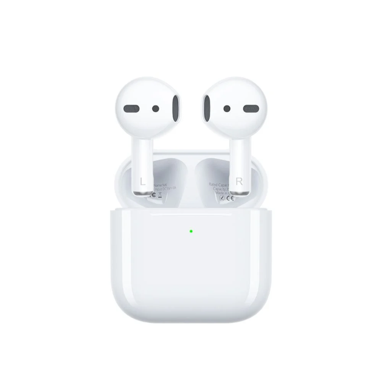 WS-23 Earbud Bluetooth Handsfree Ακουστικά με Θήκη Φόρτισης Λευκά