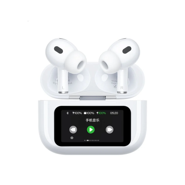 WS-26 Ασύρματα Ακουστικά Ιn-ear Anc/Εnc με LCD Οθόνη Αφής & Ακύρωση θορύβου