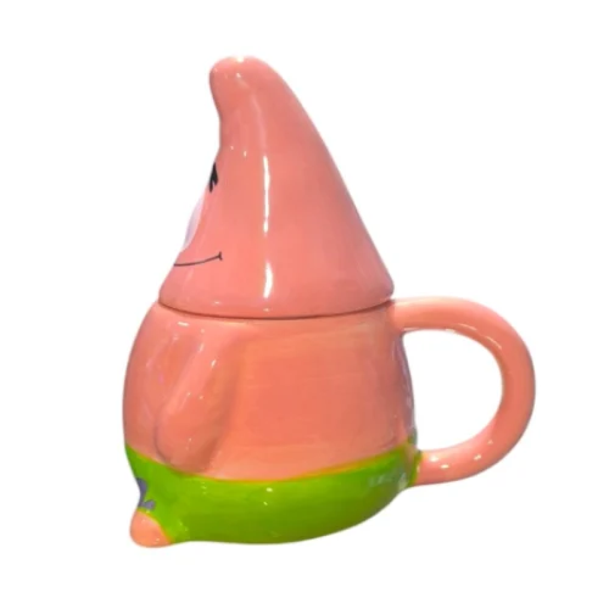 3D Κεραμική Κούπα 250ml με Καπάκι - Patrick ο Αστερίας