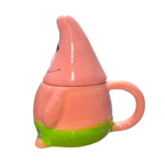 3D Κεραμική Κούπα 250ml με Καπάκι - Patrick ο Αστερίας