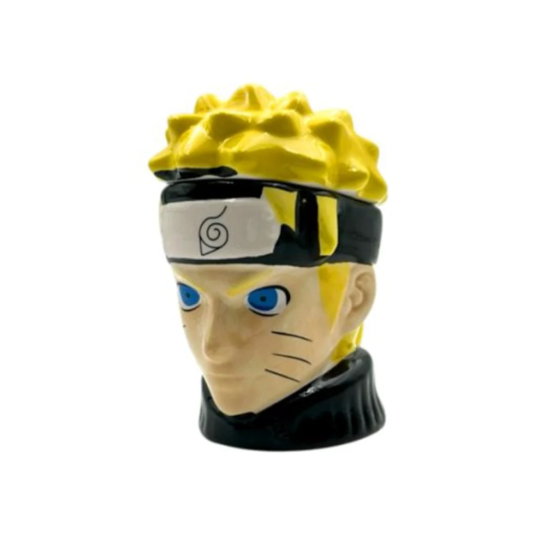 3D Κεραμική Κούπα 330ml με Καπάκι Naruto Uzumaki