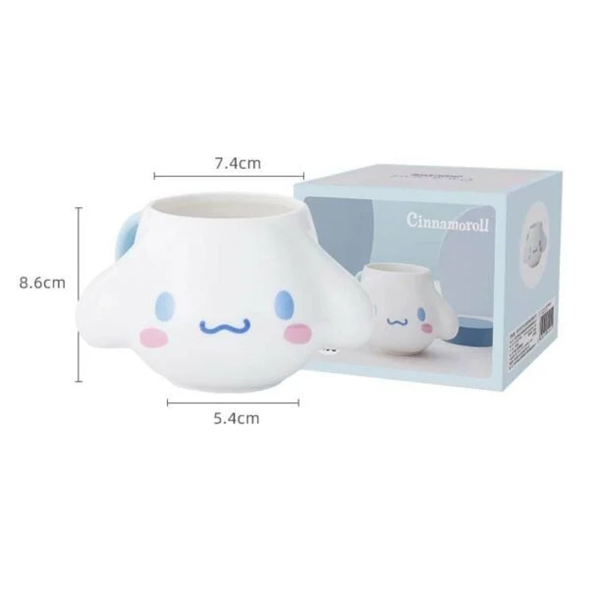 3D Κεραμική Κούπα 350ml Cinnamoroll Sanrio