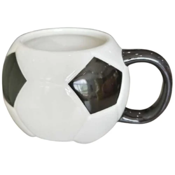 3D Κεραμική Κούπα 350ml Γυαλιστερή - Μπάλα Ποδοσφαίρου