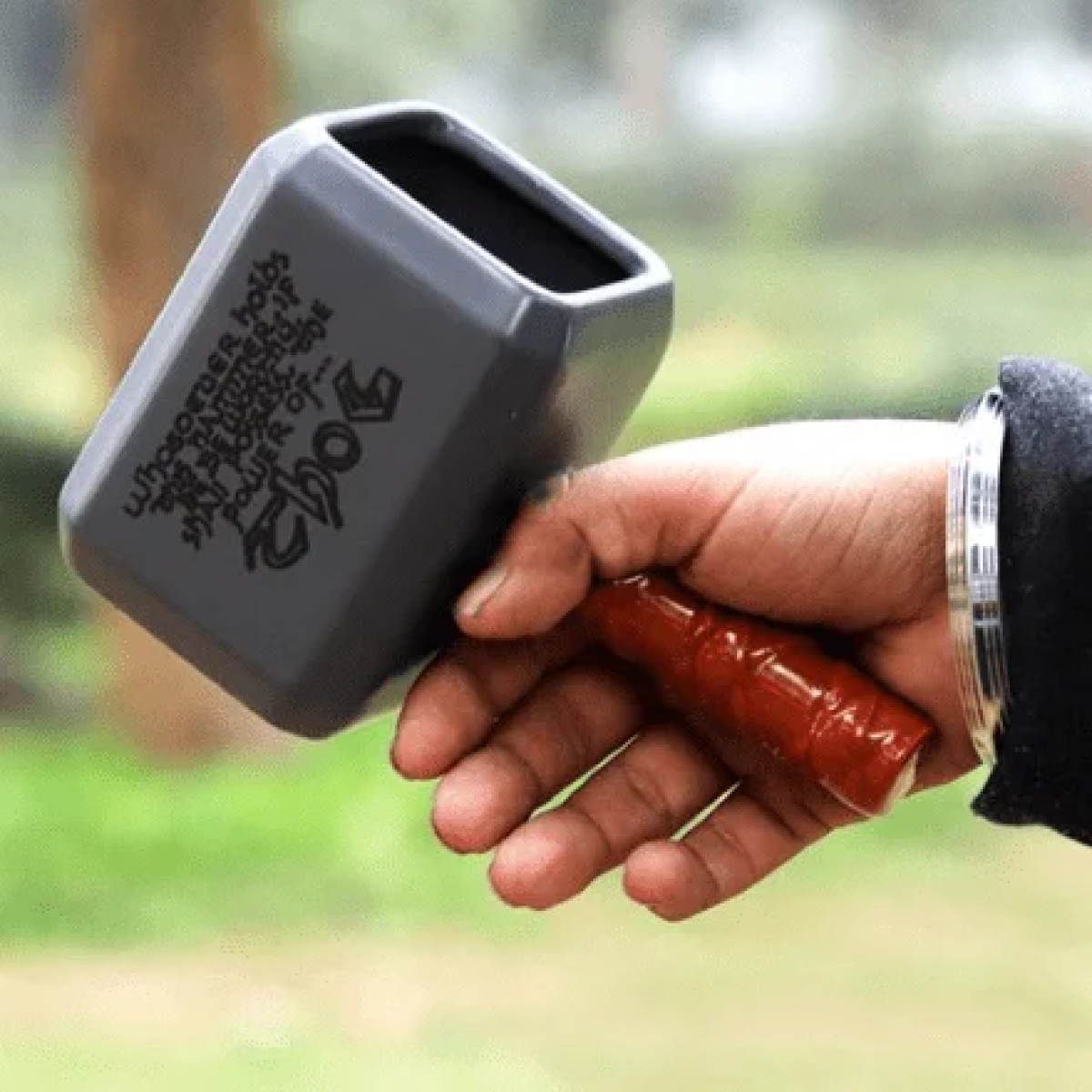 3D Κεραμική Κούπα 350ml Σφυρί Thor