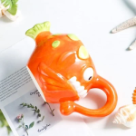 3D Κεραμική Κούπα 500ml Ψάρι Φανάρι