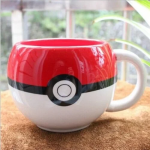 3D Κεραμική Κούπα Γυαλιστερή 300ml Pokeball
