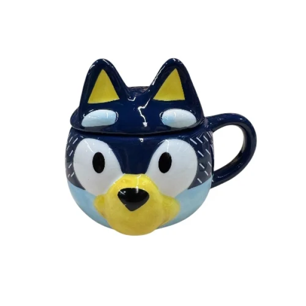3D Κεραμική Κούπα Γυαλιστερή 325ml Bandit Bluey