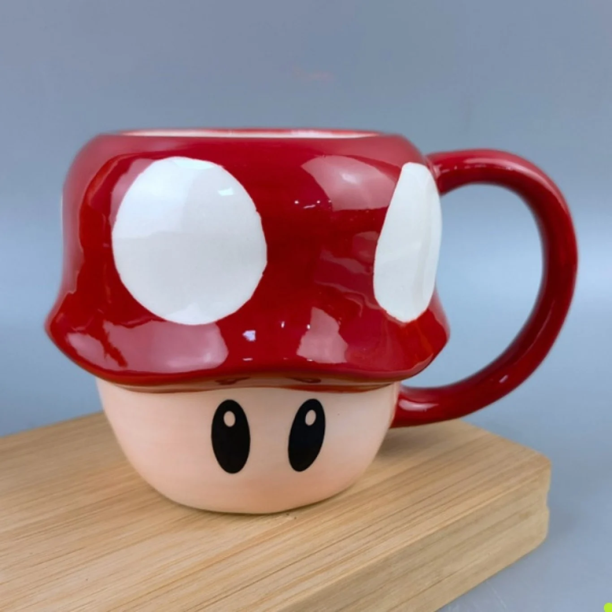 3D Κεραμική Κούπα με Καπάκι 395ml Toad – Muchroom Super Mario