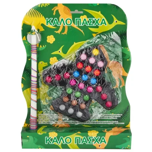 Λαμπάδα pop it Fidget Αεροπλάνο 45x33cm Bunny's 932031