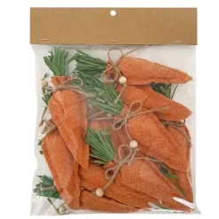 Σετ 12 Καρότα ΤΕΜ=16x4.5x2.5cm Bunny's 932192