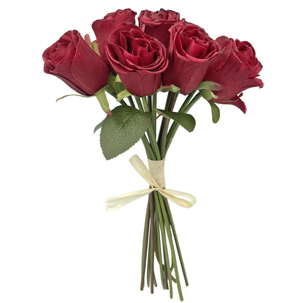 Μπουκέτο 12 Λουλούδια Κλειστά Τραντάφυλλα 33cm Bunny's 932214