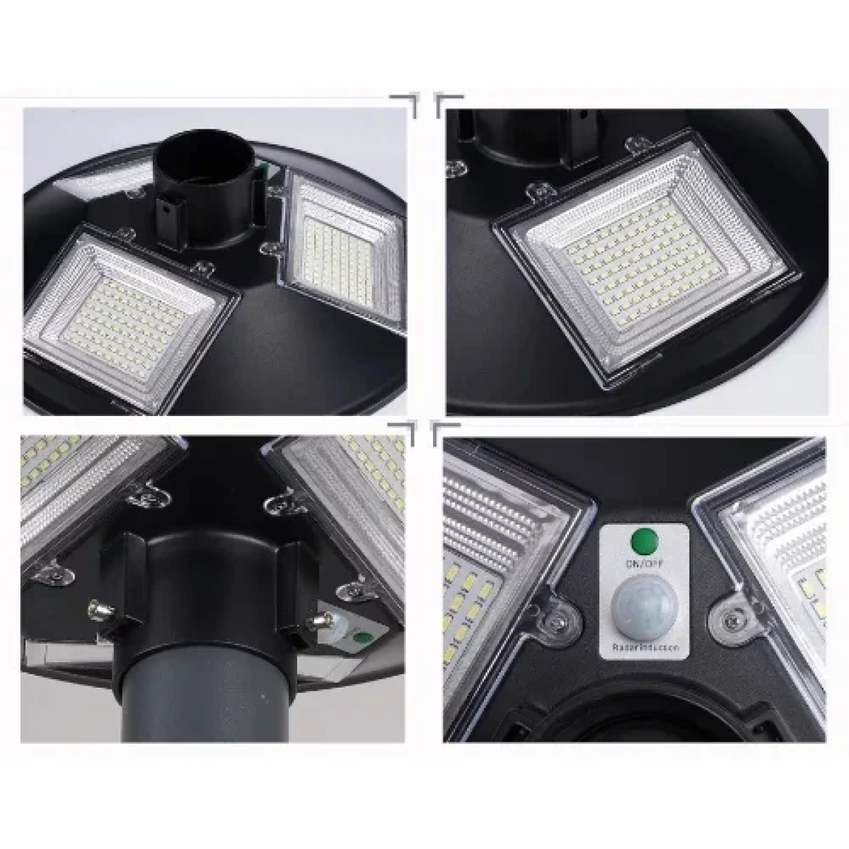 Αδιάβροχο Ηλιακό Φωτιστικό Δρόμου LED 170W Universo LT112-200-7000K