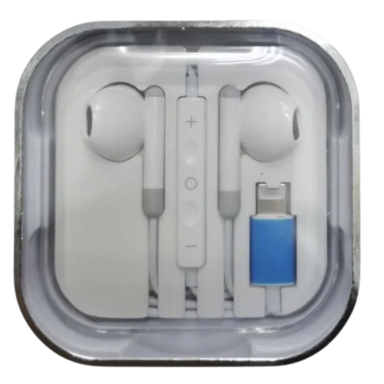 Ακουστικά Ενσύρματα 1.2m Lightning Yourz S1-E