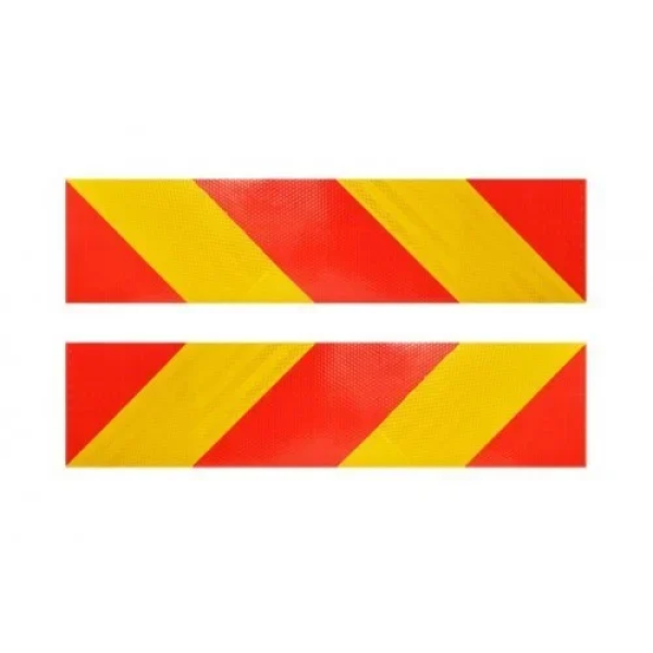 Ανακλαστική Ταινία Aλουμινίου Οχήματος 56×14cm 2τμχ