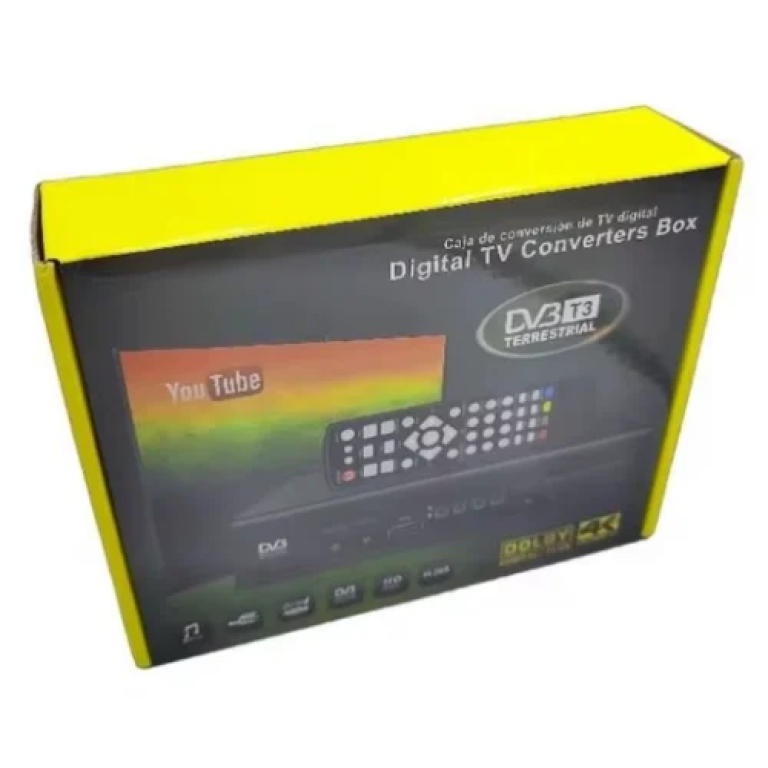 Αποκωδικοποιητής 4K ULTRA HD DVBT3