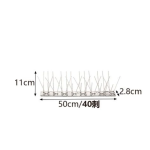 Απωθητικό Πουλιών Inox 50cm με 40 Ακίδες 297460