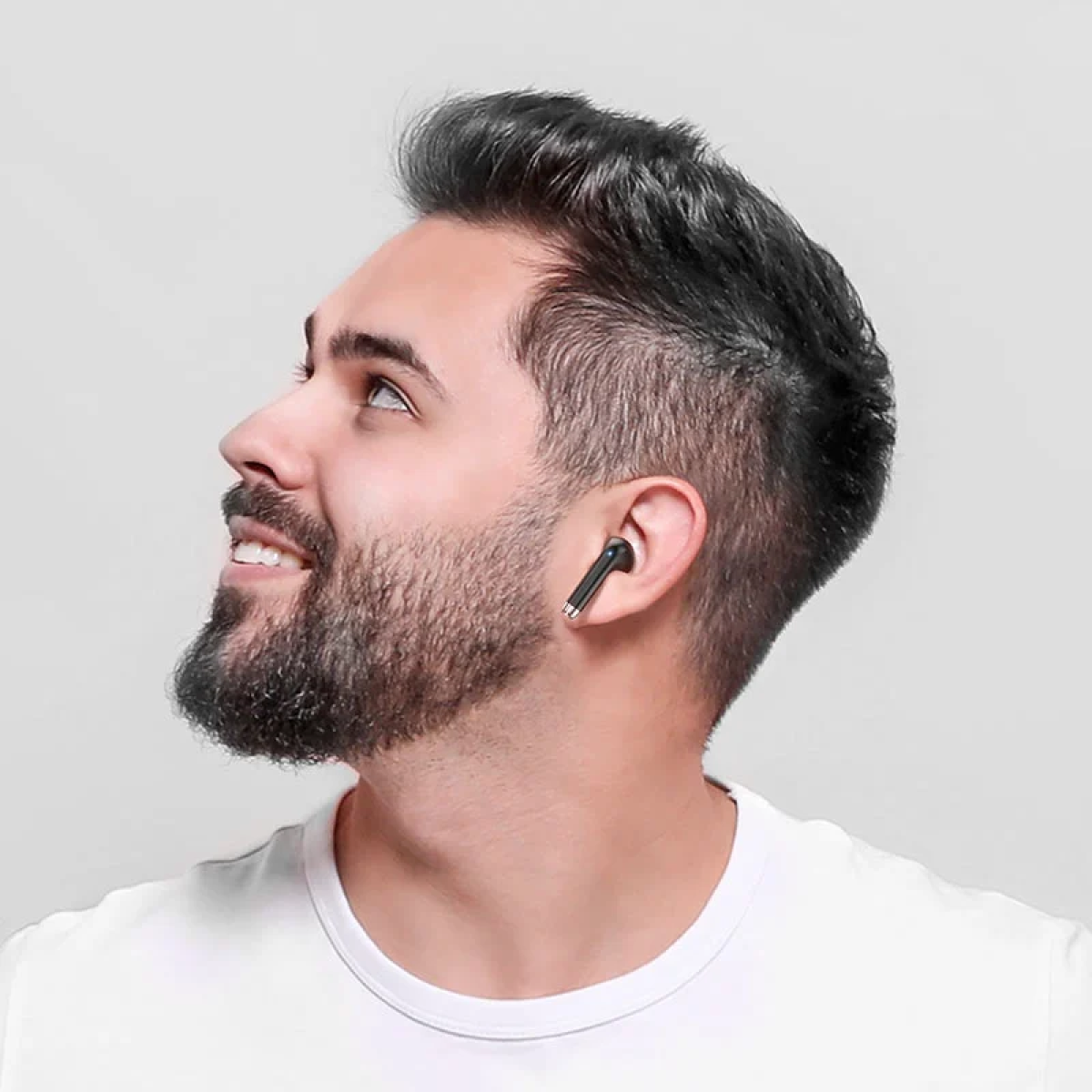 Ασύρματα Ακουστικά Hoco EQ1 Music Guide TWS V5.3 με LED Ένδειξη - Μαύρο