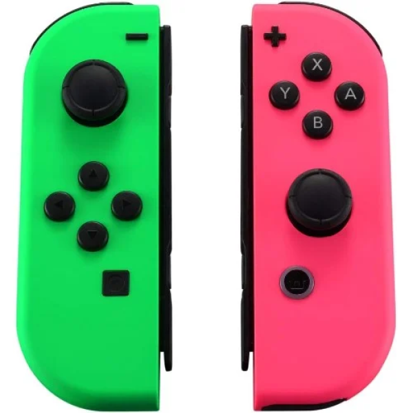 Ασύρματο Gamepad τύπου J-C PAD για Nintendo Switch Πράσινο/Φούξια