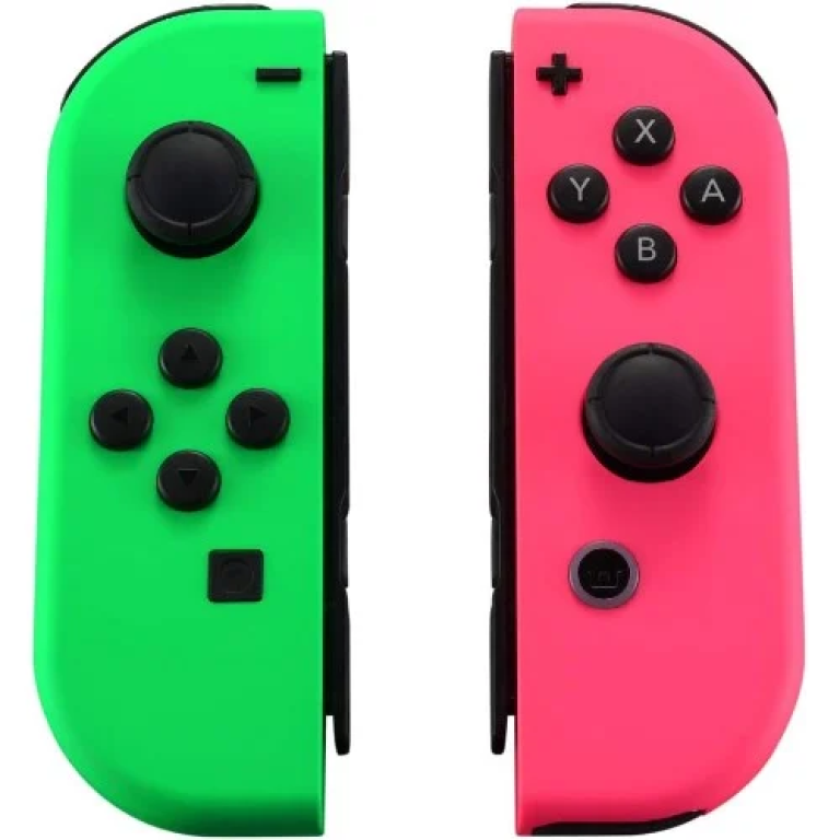 Ασύρματο Gamepad τύπου J-C PAD για Nintendo Switch Πράσινο/Φούξια