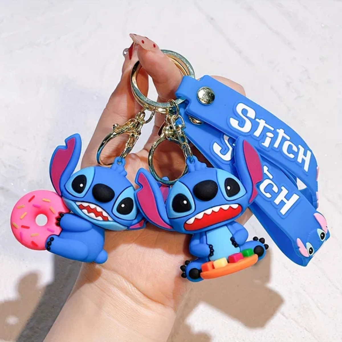 Μπρελόκ Σιλικόνης 20cm 84823-1 Stitch