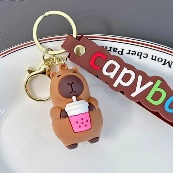 Μπρελόκ Σιλικόνης Capybara 11cm 86262-1