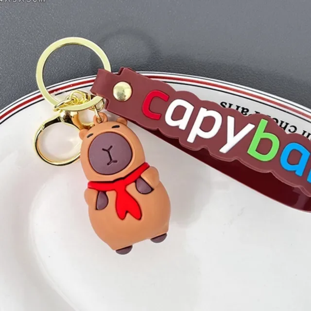 Μπρελόκ Σιλικόνης Capybara 11cm 86262-4