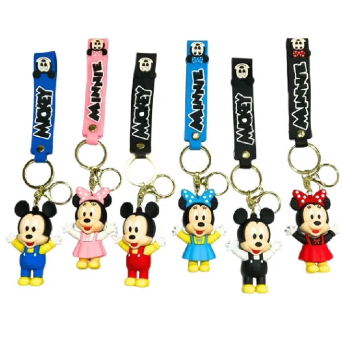 Μπρελόκ Σιλικόνης Mickey 11cm 86274 Κόκκινο