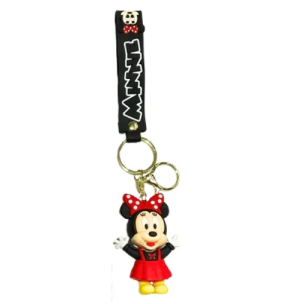 Μπρελόκ Σιλικόνης Minnie 11cm 86274 κόκκινο