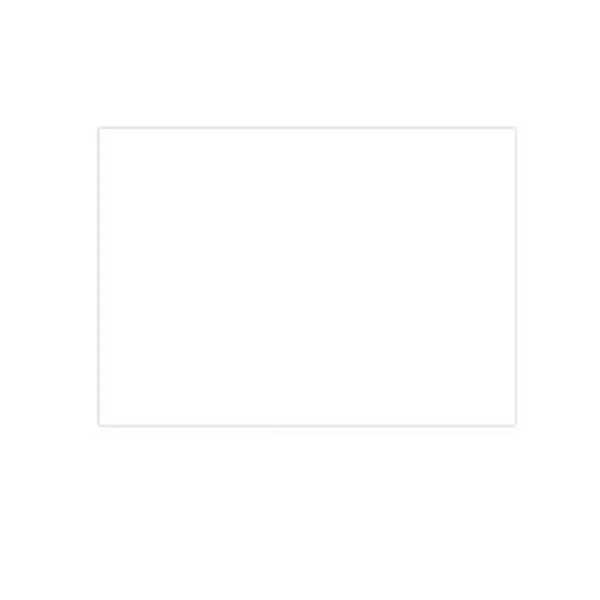 Χαρτόνι Χειροτεχνίας 50x70cm 230gr, 25 φύλλα Λευκό (MU072-6)