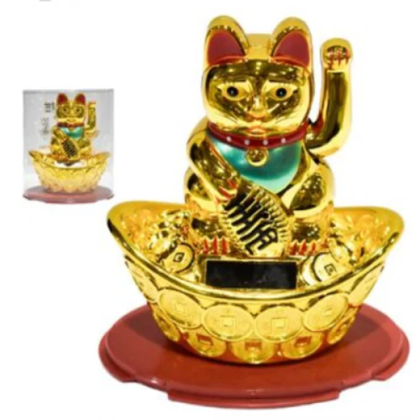 Διακοσμητική Κινέζικη Τυχερή Γάτα Kαλωσορίσματος 85455